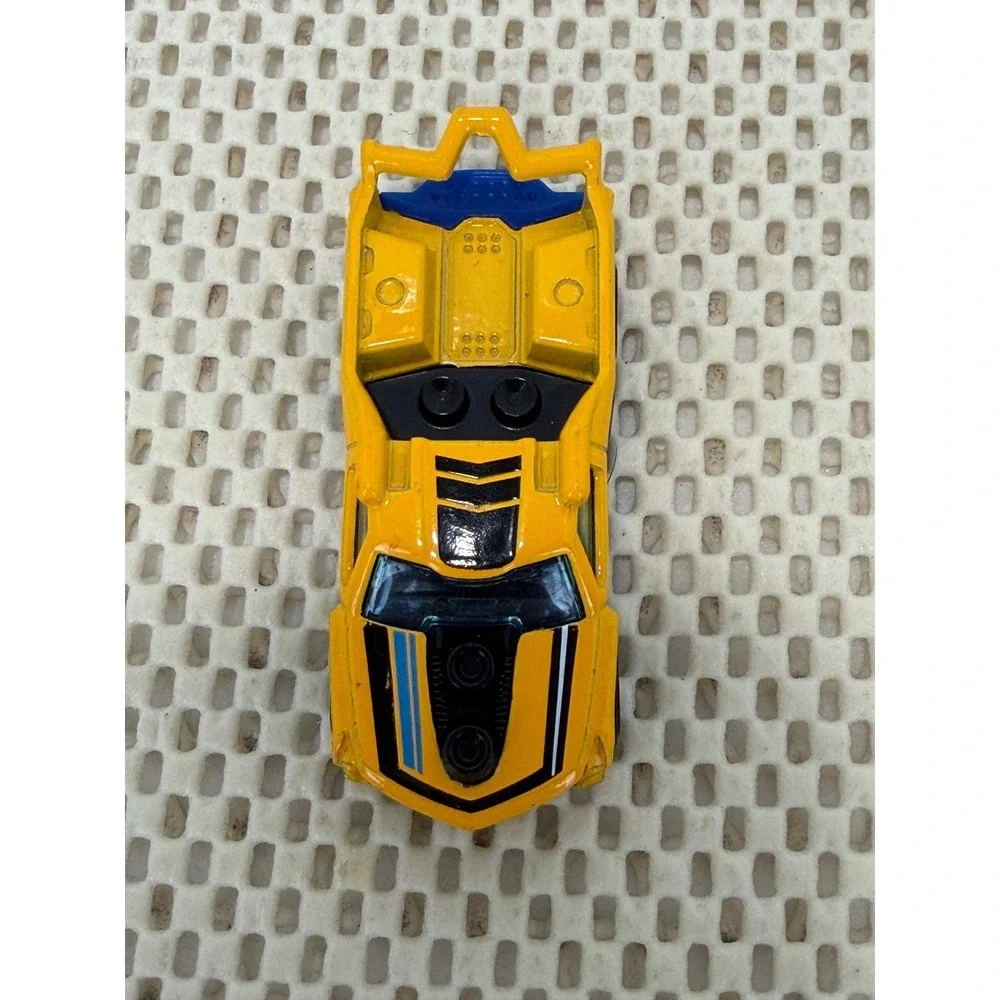 Hot Wheels Fig Rig Yellow‎ Blue Diecast Toy Car Truck X1654 2012 Mattel EUC